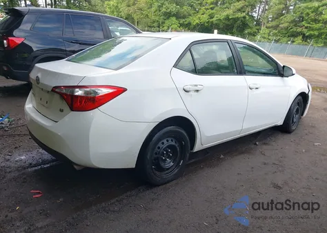 2015 Toyota Corolla L/Le/Le Pls/Prm/S/S Pls from USA, damaged, VIN 2T1BURHE6FC351530